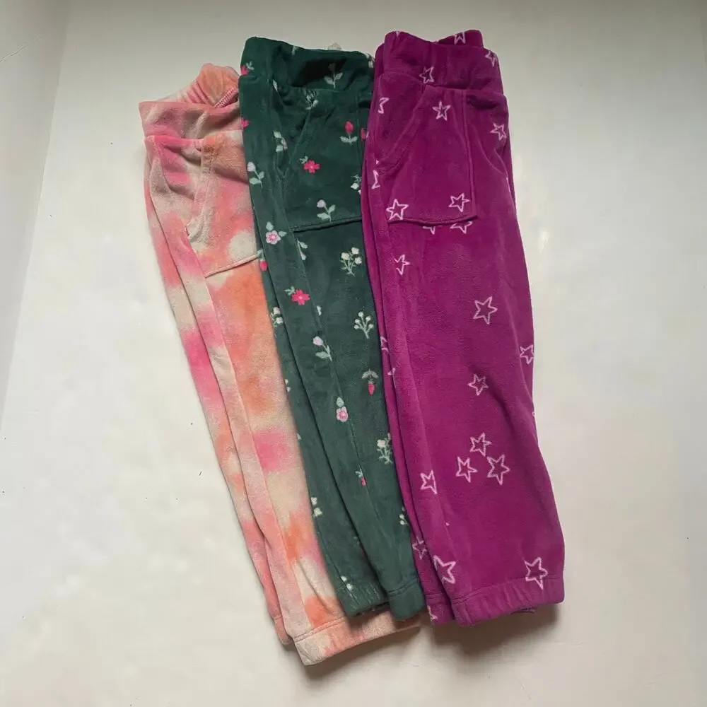 Cat & Jack Matching Velour Outfit Bundle